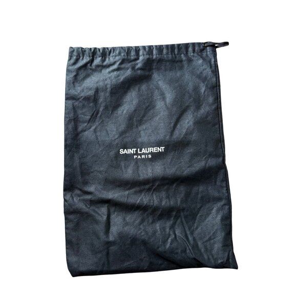 Saint Laurent Black Designer Dust Bag Small Drawstring - Picture 1 of 4